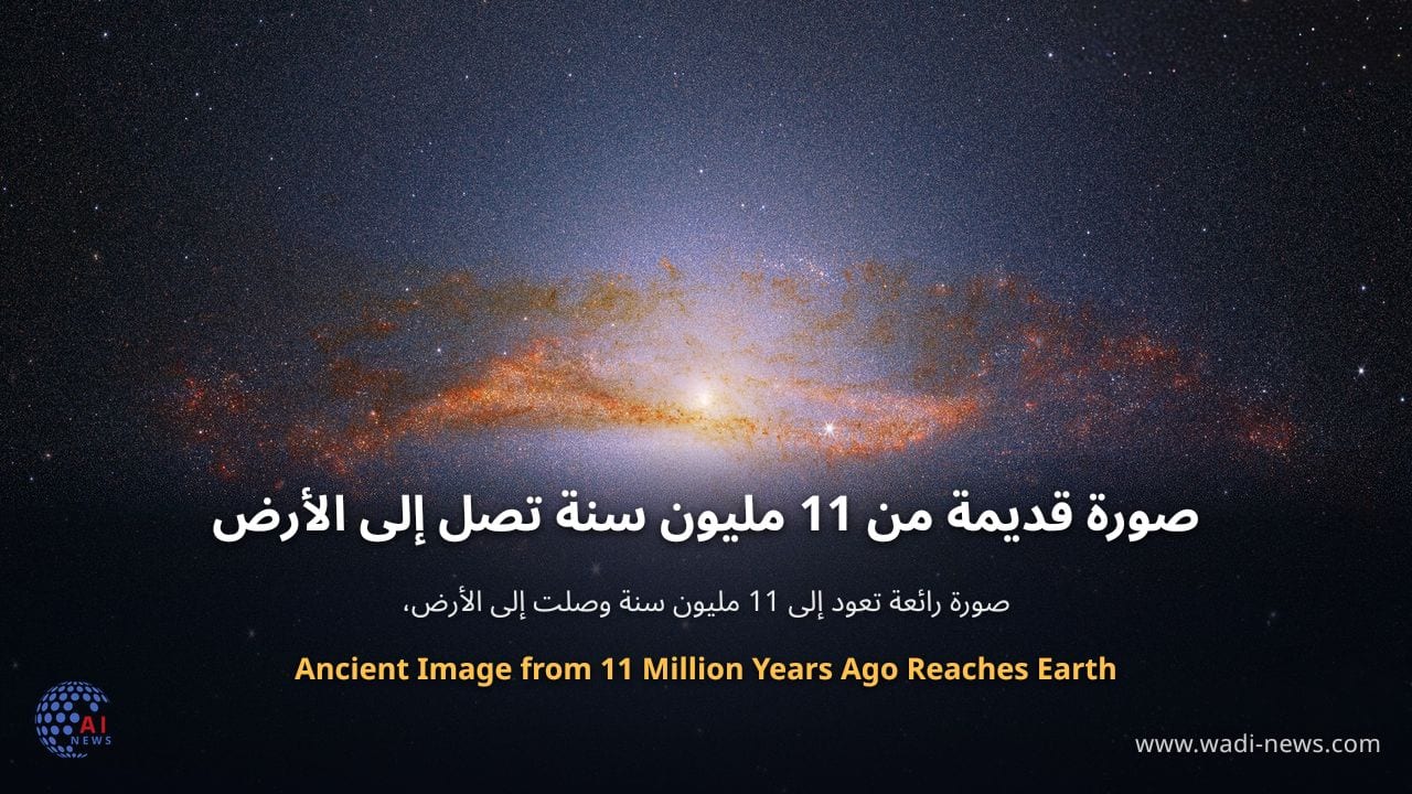 صورة قديمة من 11 مليون سنة تصل إلى الأرض