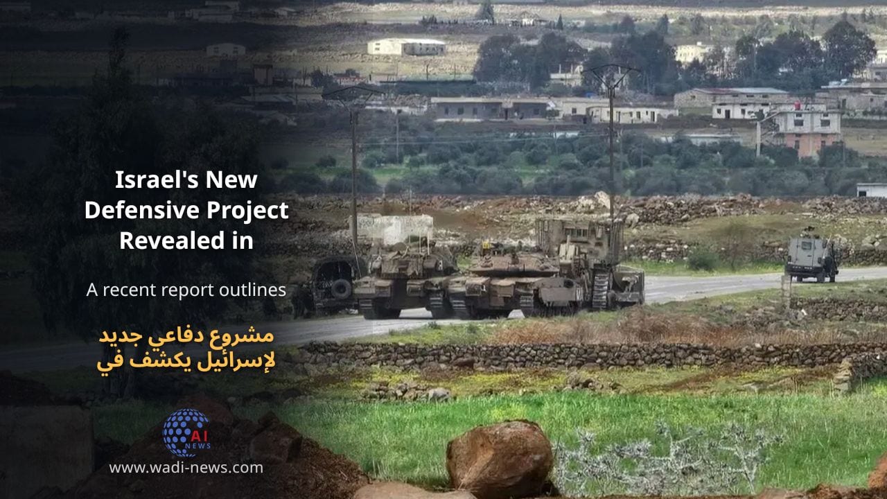 مشروع دفاعي جديد لإسرائيل يكشف في جنوب سوريا