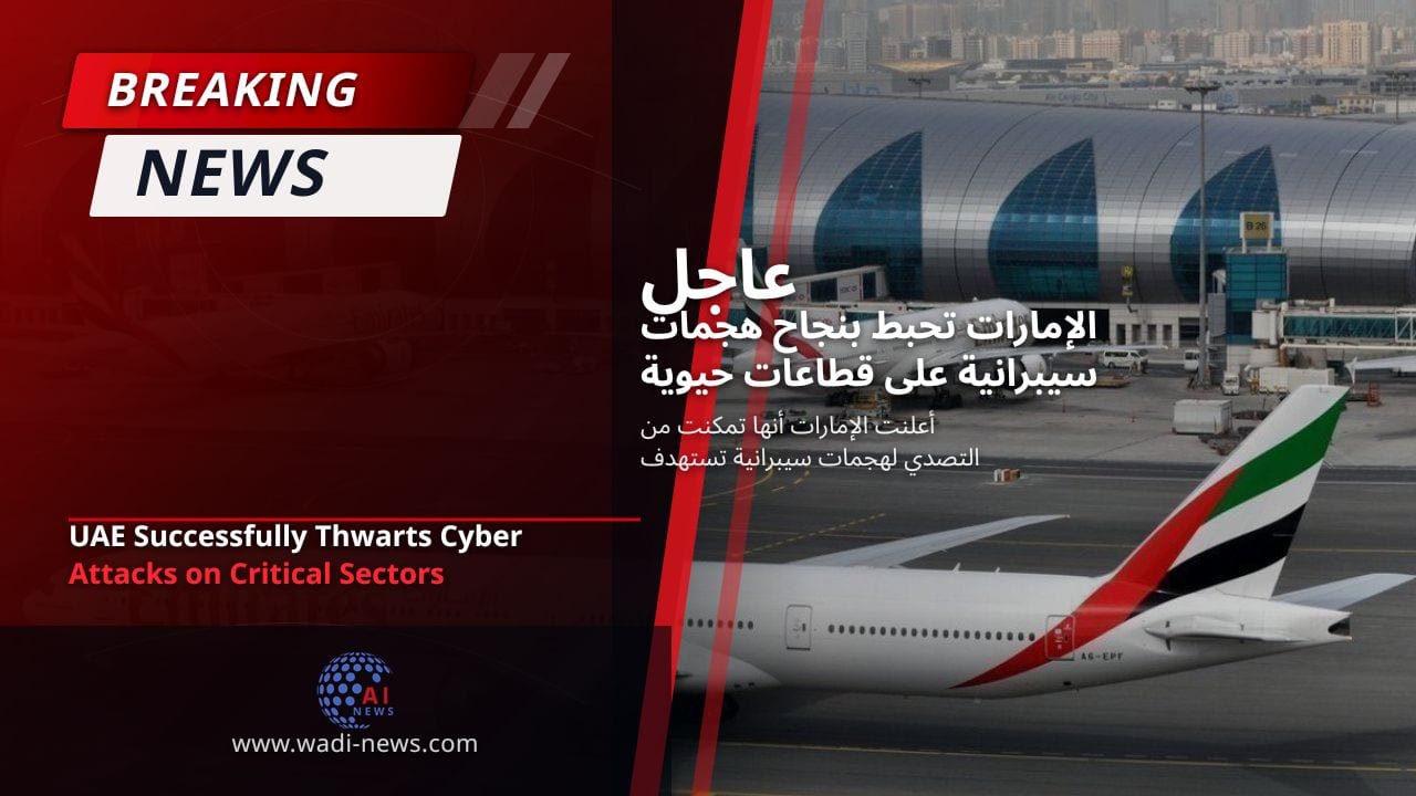 الإمارات تحبط بنجاح هجمات سيبرانية على قطاعات حيوية