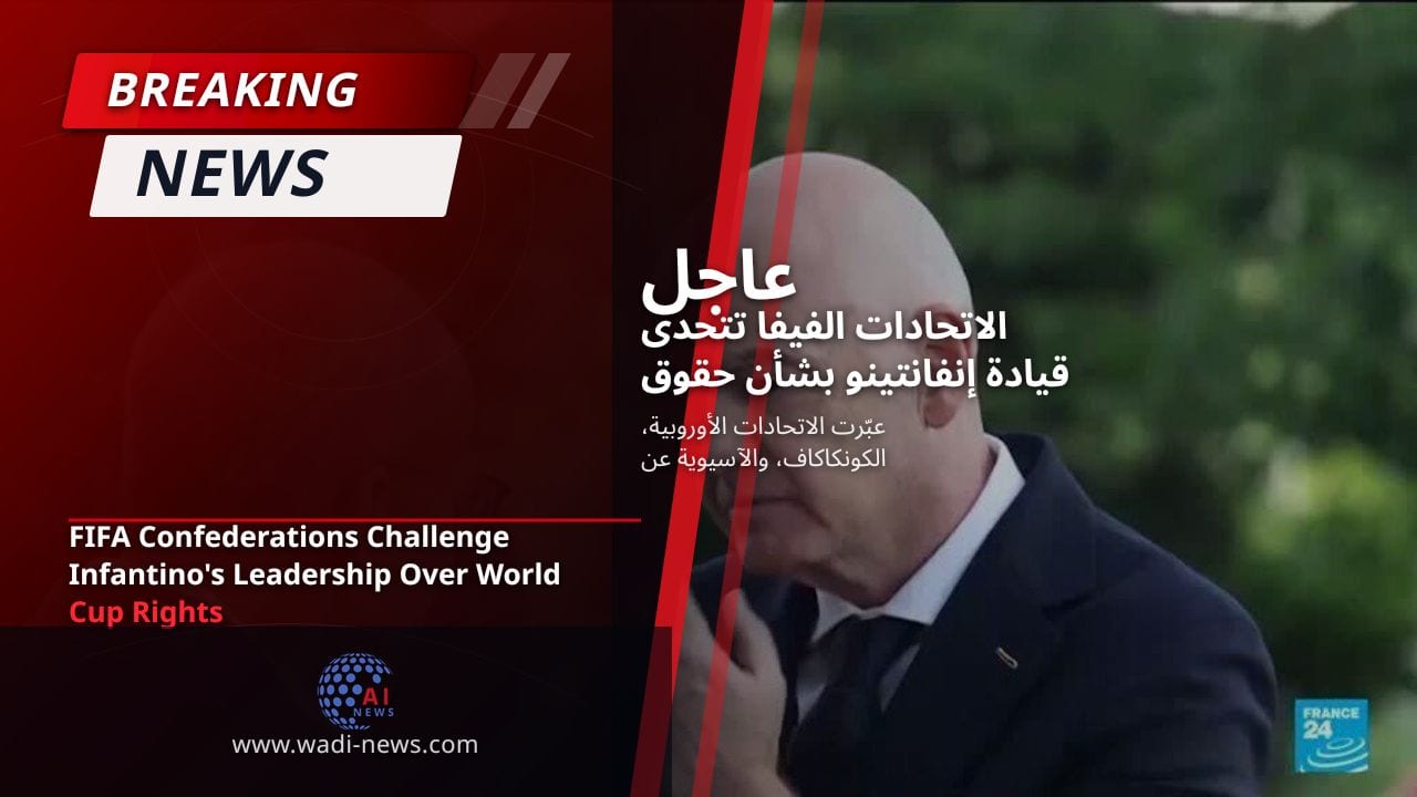 الاتحادات الفيفا تتحدى قيادة إنفانتينو بشأن حقوق كأس العالم