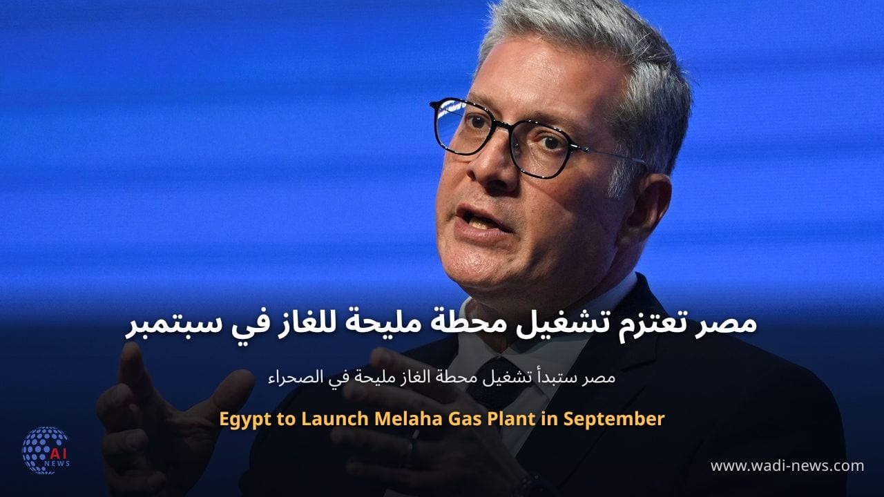مصر تعتزم تشغيل محطة مليحة للغاز في سبتمبر