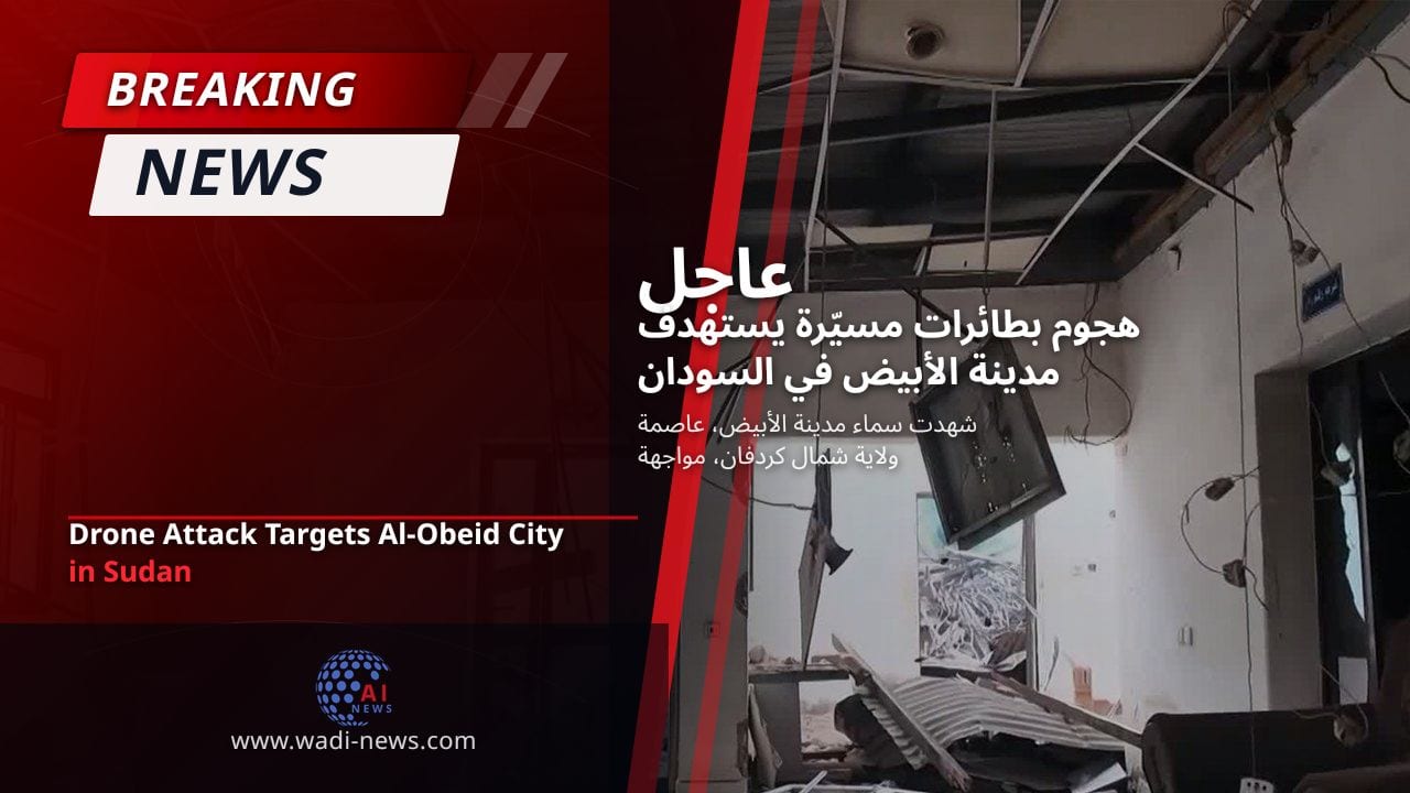 هجوم بطائرات مسيّرة يستهدف مدينة الأبيض في السودان