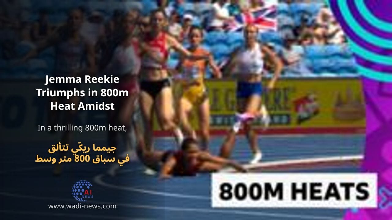 جيمما ريكّي تتألق في سباق 800 متر وسط سقوط دراماتيكي