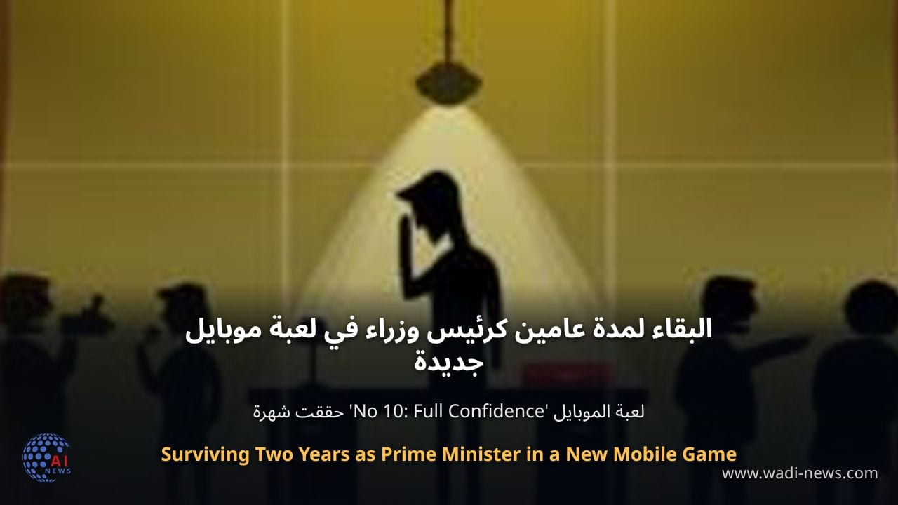 البقاء لمدة عامين كرئيس وزراء في لعبة موبايل جديدة