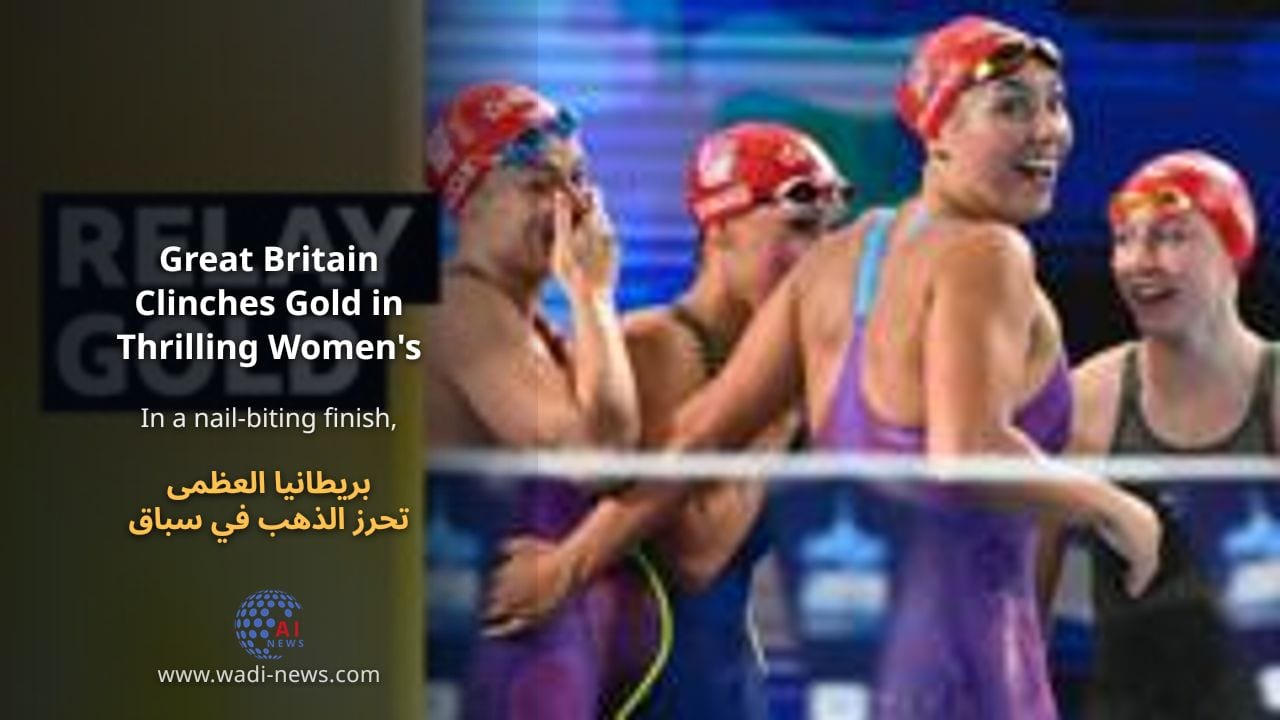 بريطانيا العظمى تحرز الذهب في سباق التتابع 4x100م للسيدات المثير