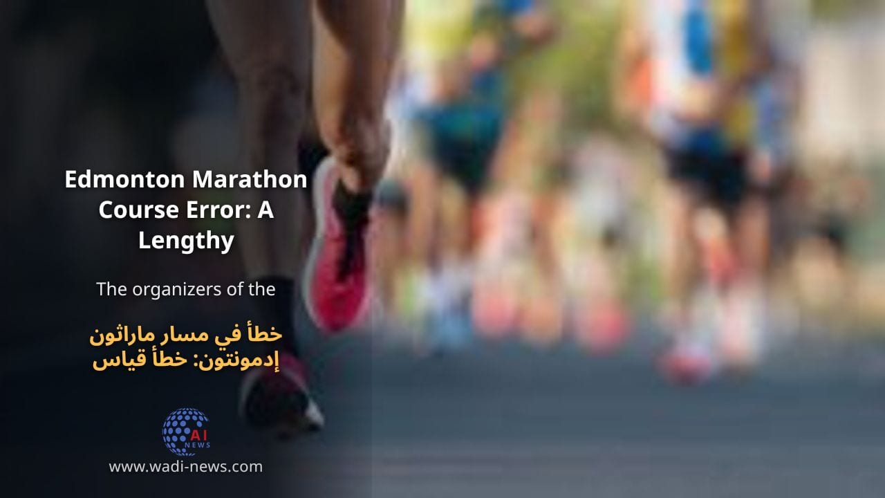 خطأ في مسار ماراثون إدمونتون: خطأ قياس طويل