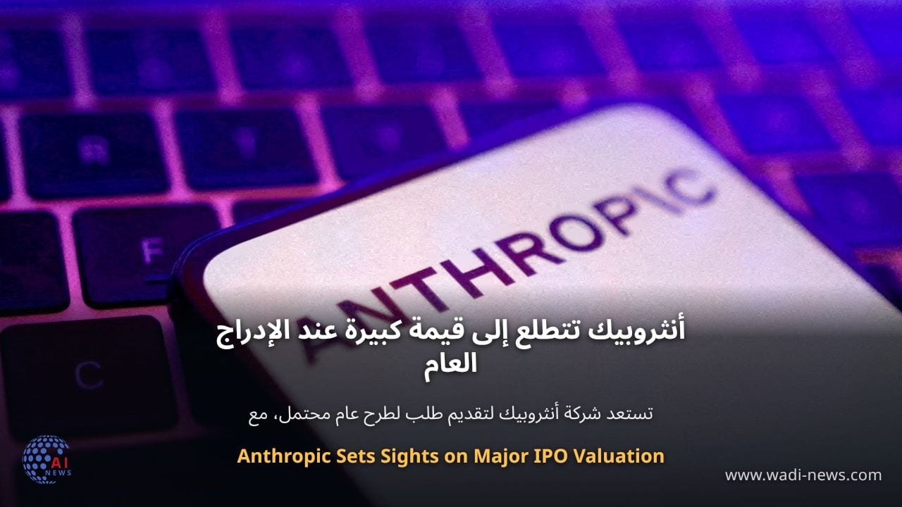 أنثروبيك تتطلع إلى قيمة كبيرة عند الإدراج العام