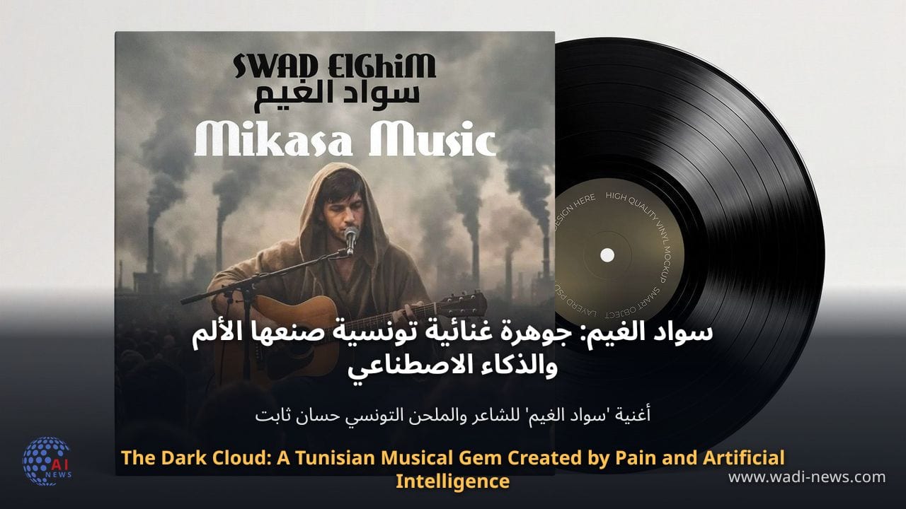 سواد الغيم: جوهرة غنائية تونسية صنعها الألم والذكاء الاصطناعي