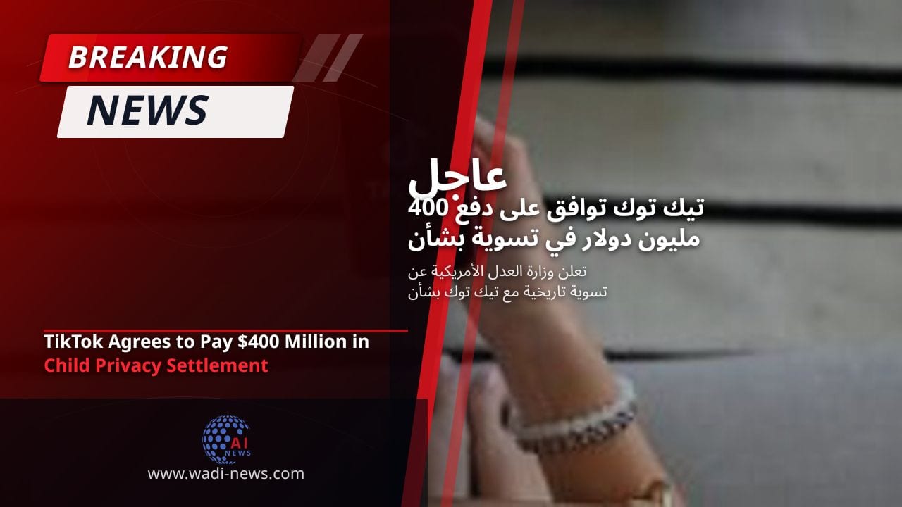 تيك توك توافق على دفع 400 مليون دولار في تسوية بشأن خصوصية الأطفال