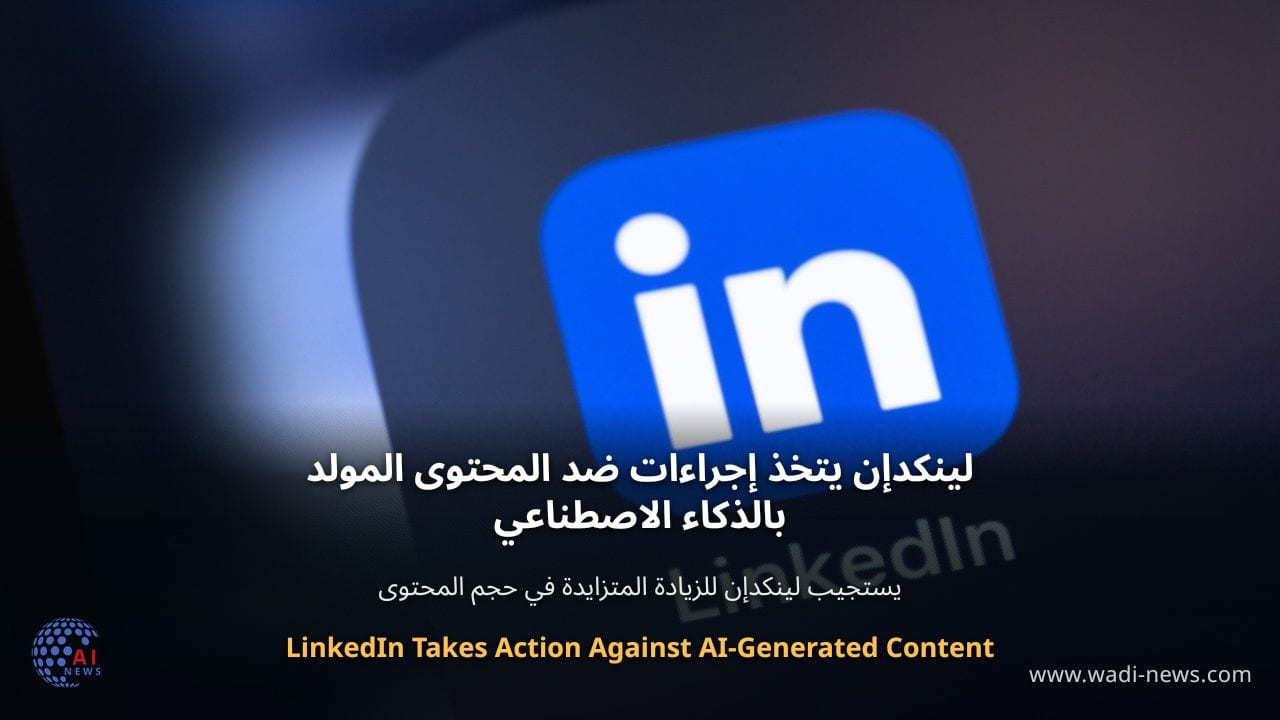 لينكدإن يتخذ إجراءات ضد المحتوى المولد بالذكاء الاصطناعي