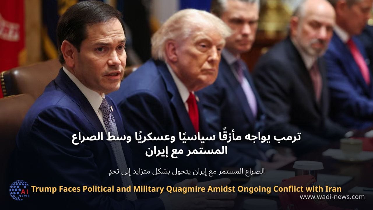 ترمب يواجه مأزقًا سياسيًا وعسكريًا وسط الصراع المستمر مع إيران