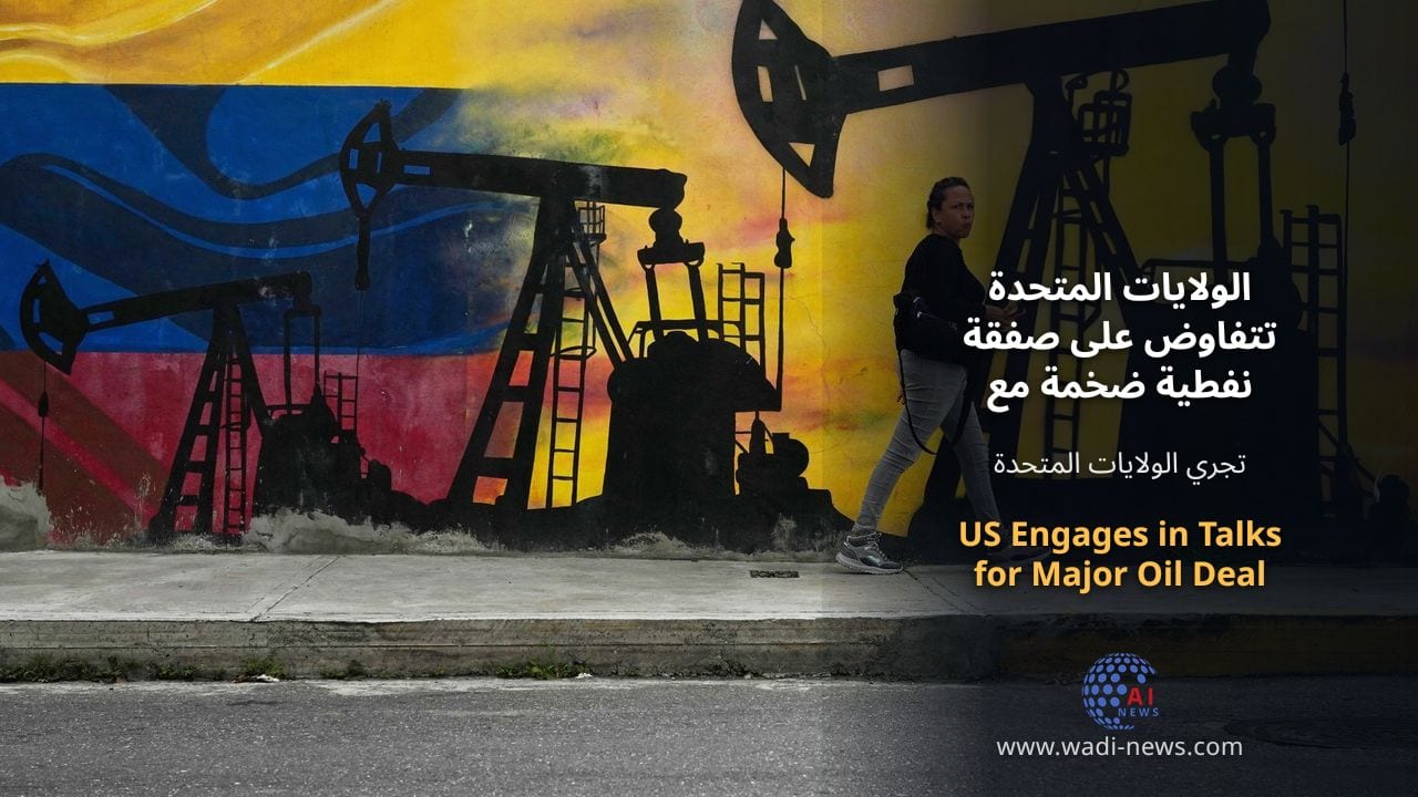 الولايات المتحدة تتفاوض على صفقة نفطية ضخمة مع فنزويلا