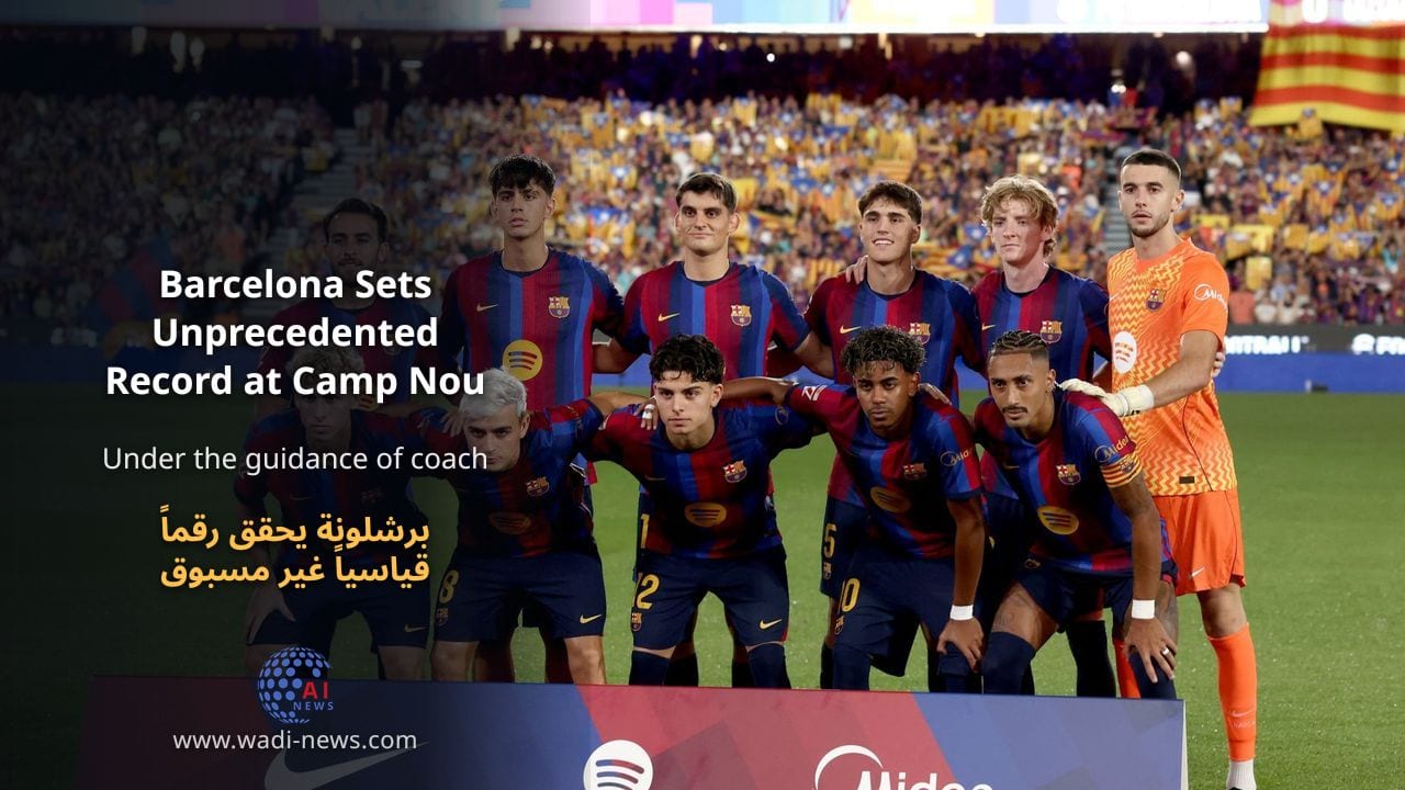 برشلونة يحقق رقماً قياسياً غير مسبوق في كامب نو