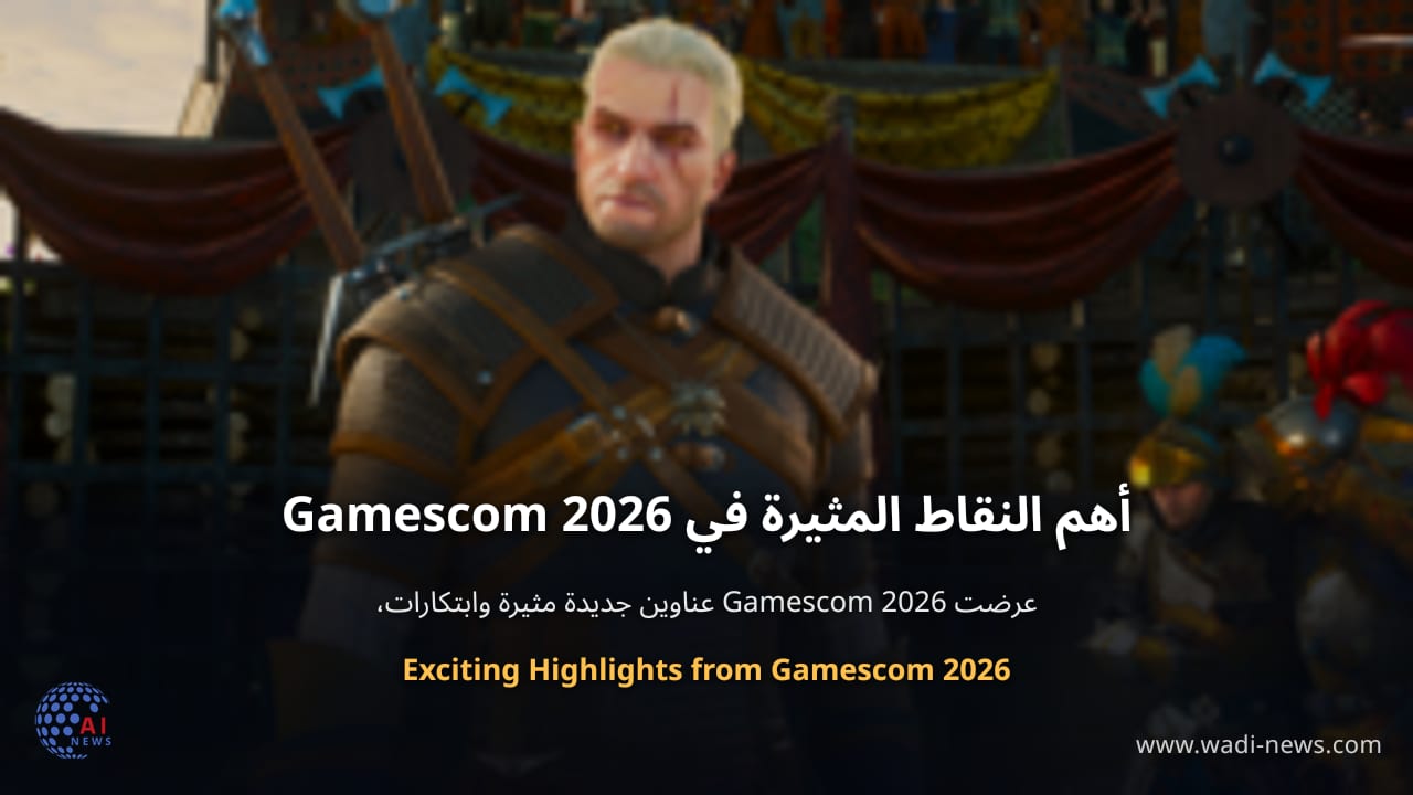 أهم النقاط المثيرة في Gamescom 2026