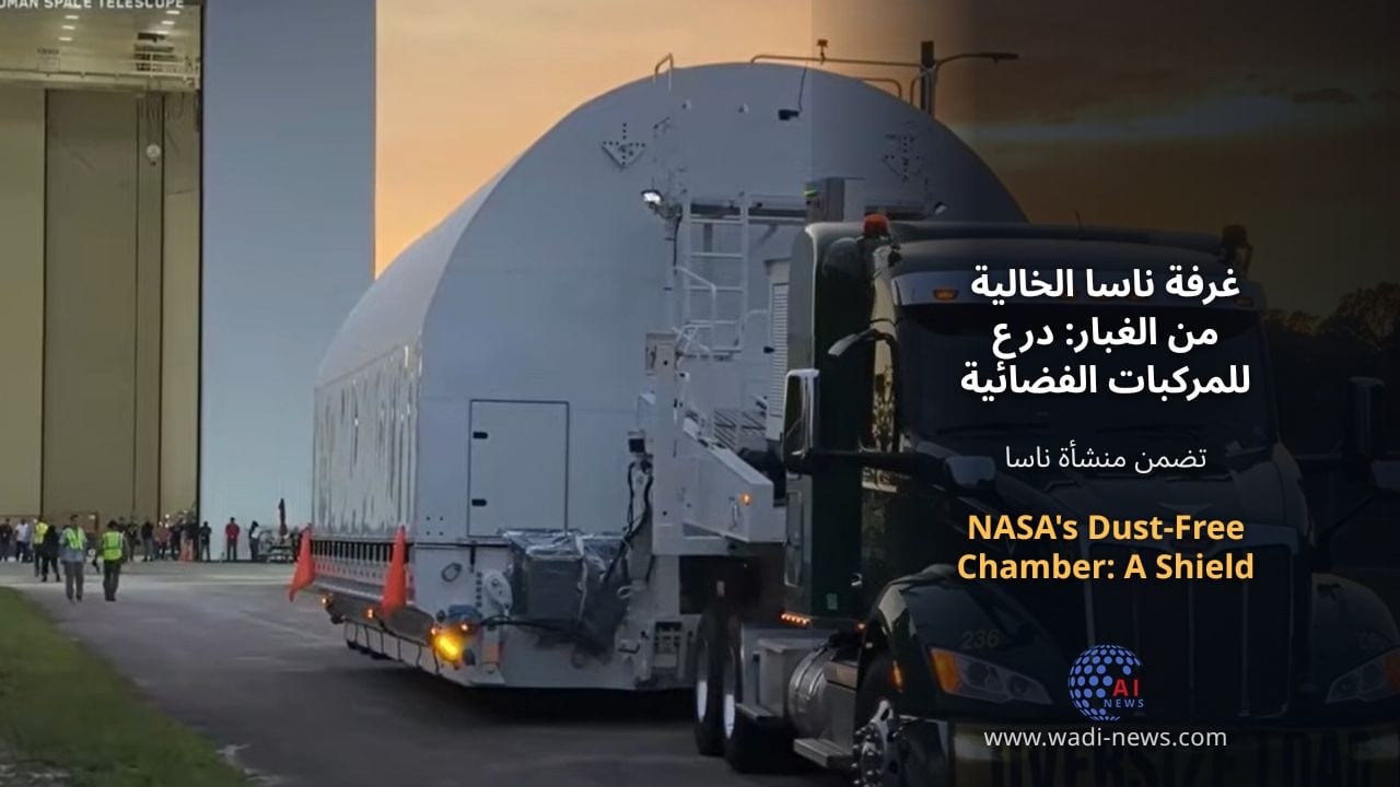 غرفة ناسا الخالية من الغبار: درع للمركبات الفضائية