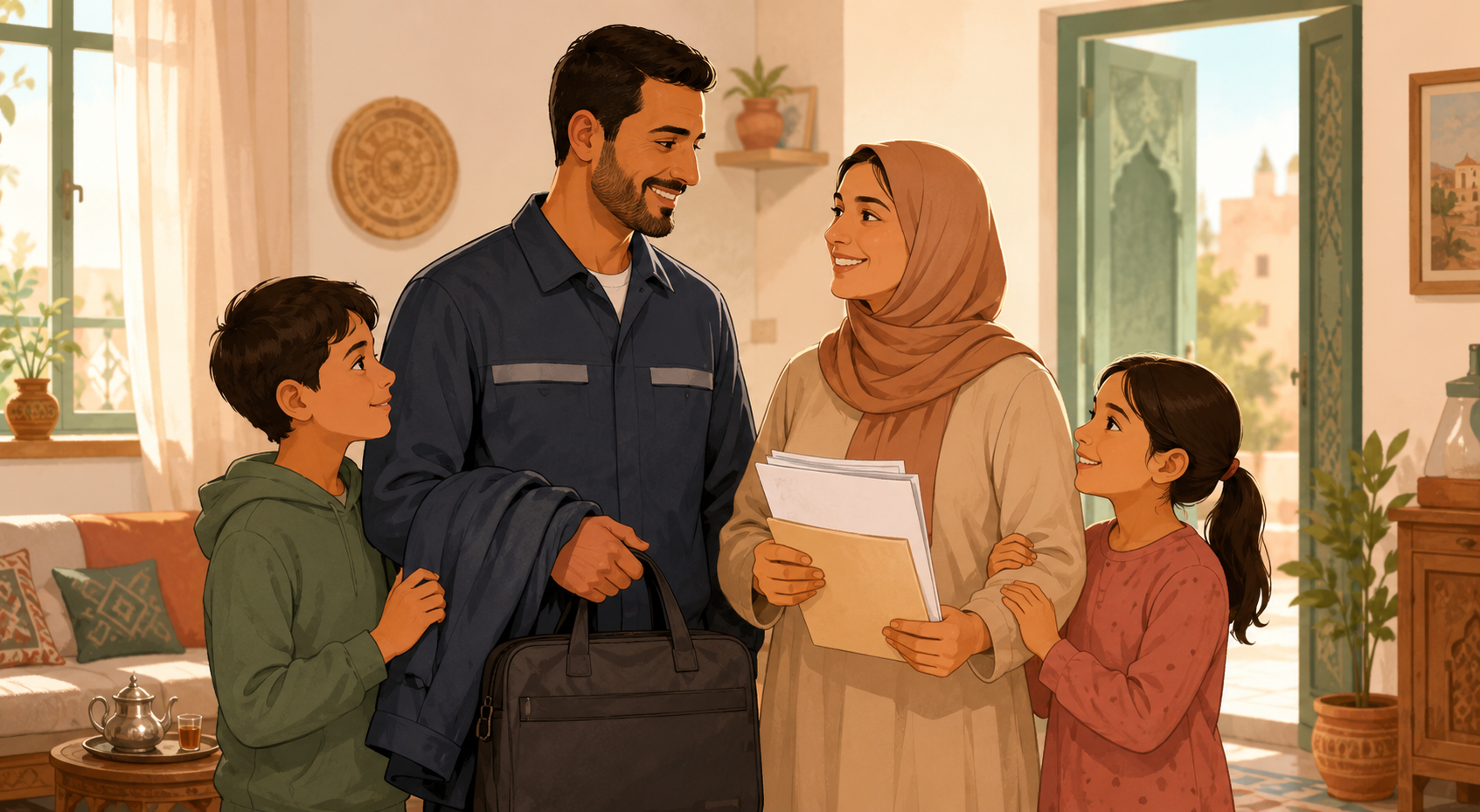 منحة استثنائية جديدة لمستفيدي الدعم الاجتماعي المباشر عند الاندماج فسوق الشغل