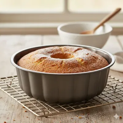 Comment faire gonfler mon gâteau au yaourt ?  un gateau au yaourt dans son moule