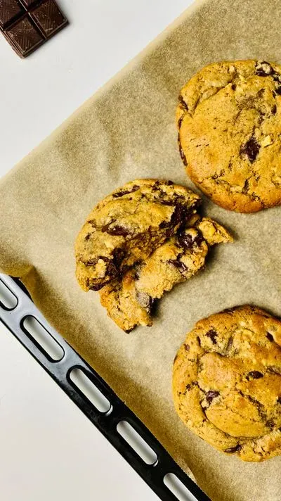 des cookies un lèche-frite