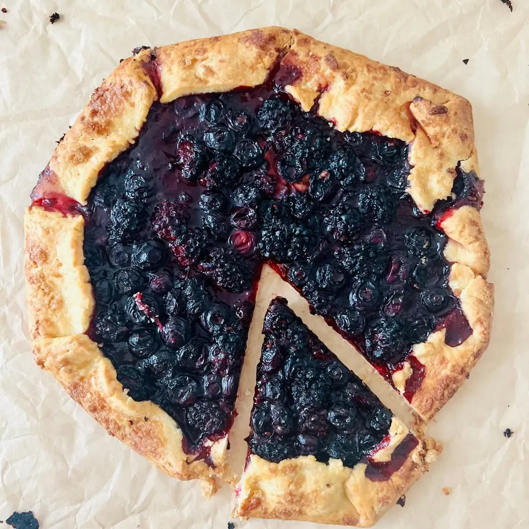 Tarte aux myrtilles et mures Tarte aux myrtilles et mures