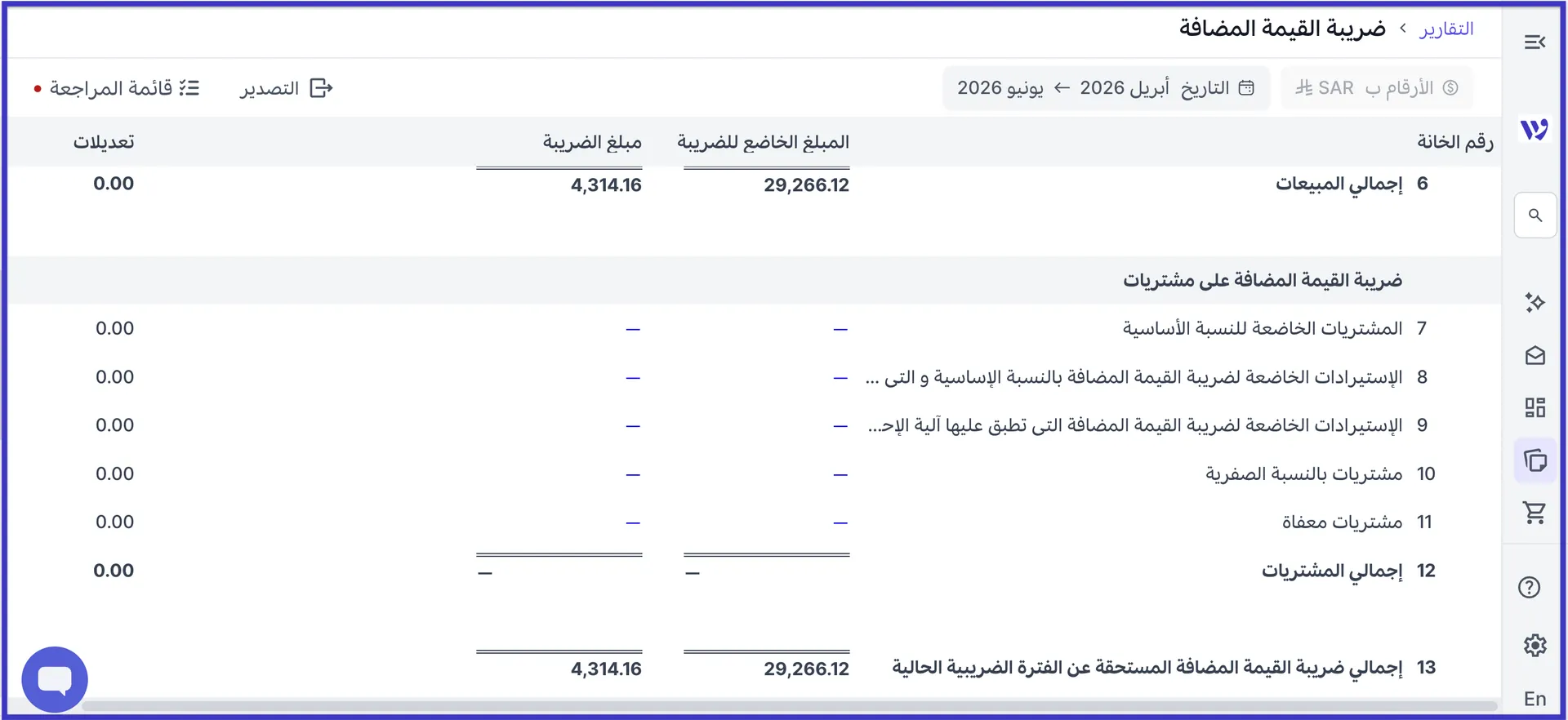  شاشة الإقرار الضريبي في وافق مطابقة لتخطيط نموذج الهيئة الرسمي للتقديم