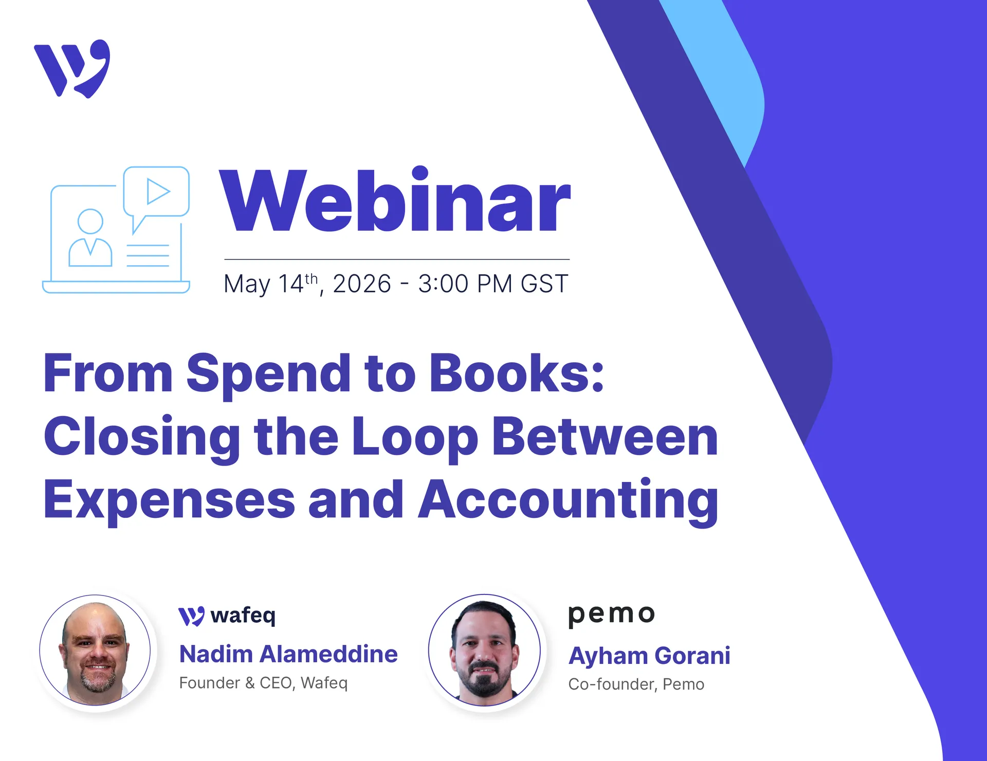 Closing the Loop Between Expenses and Accounting | Wafeq × Pemo Webinar