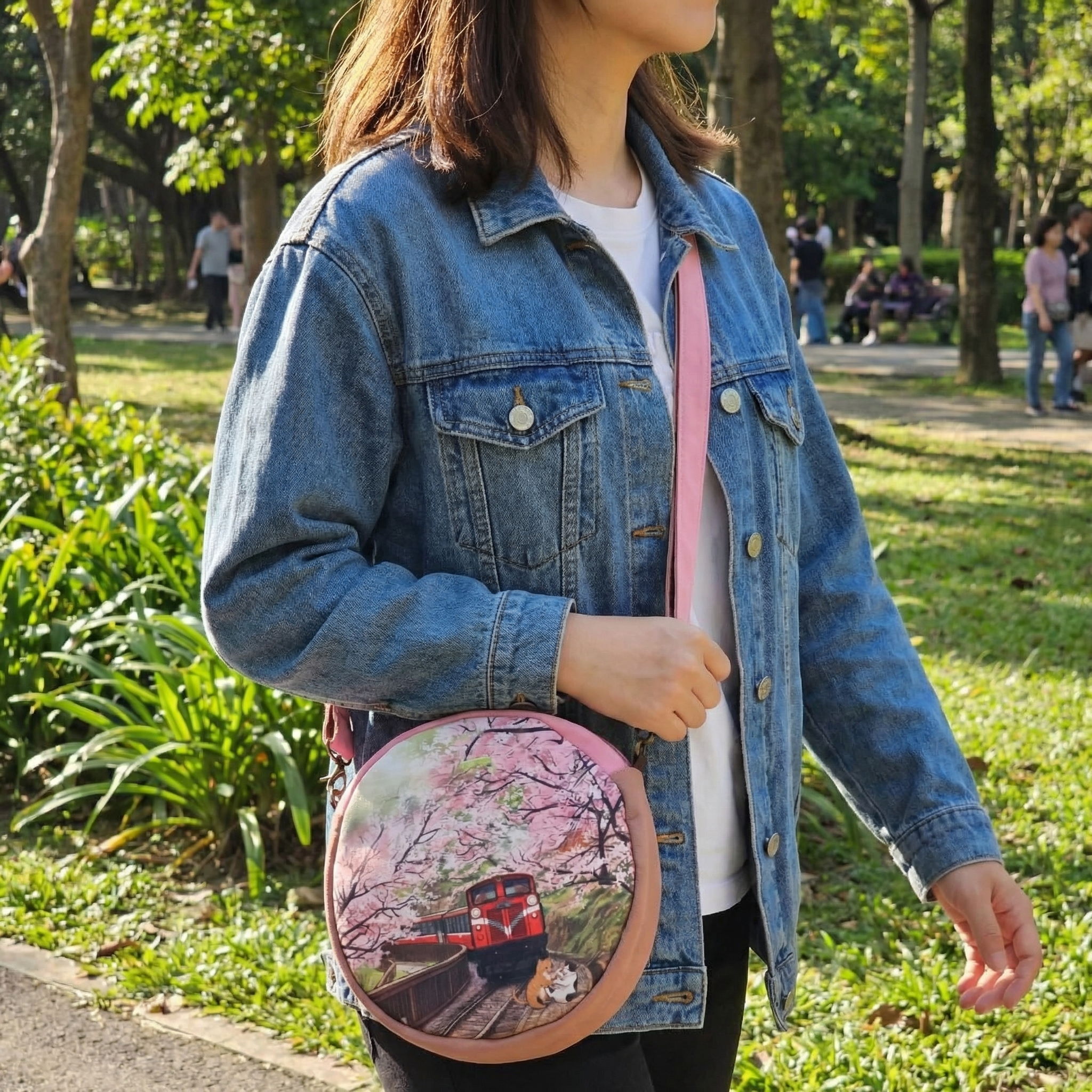 斜背包(圓形) 縮圖 2