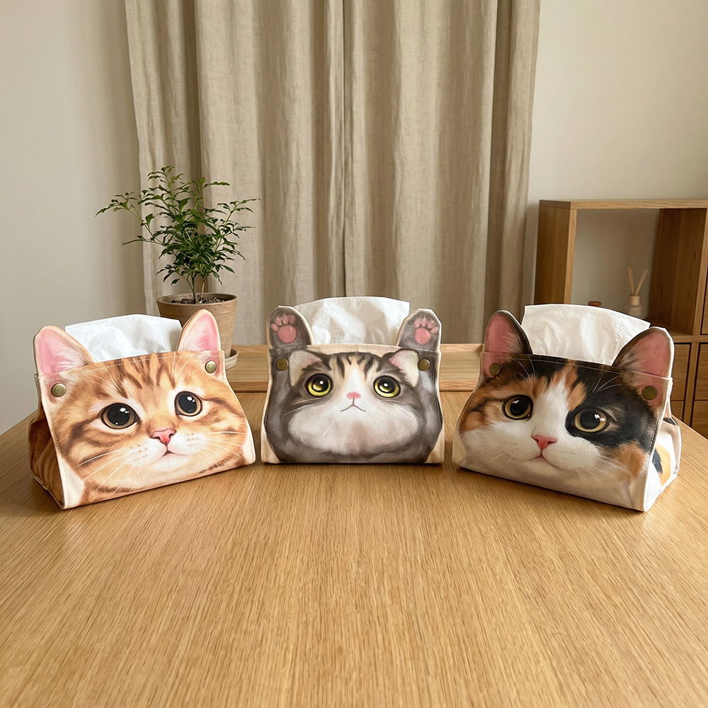 衛生紙收納袋(壓扣版)(造型) 縮圖 1