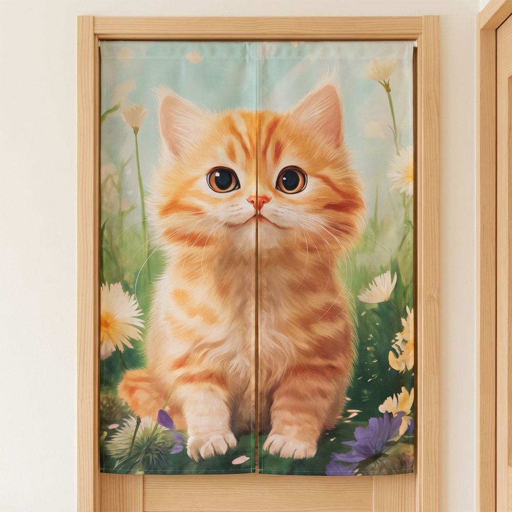 門簾(中開) 縮圖 1