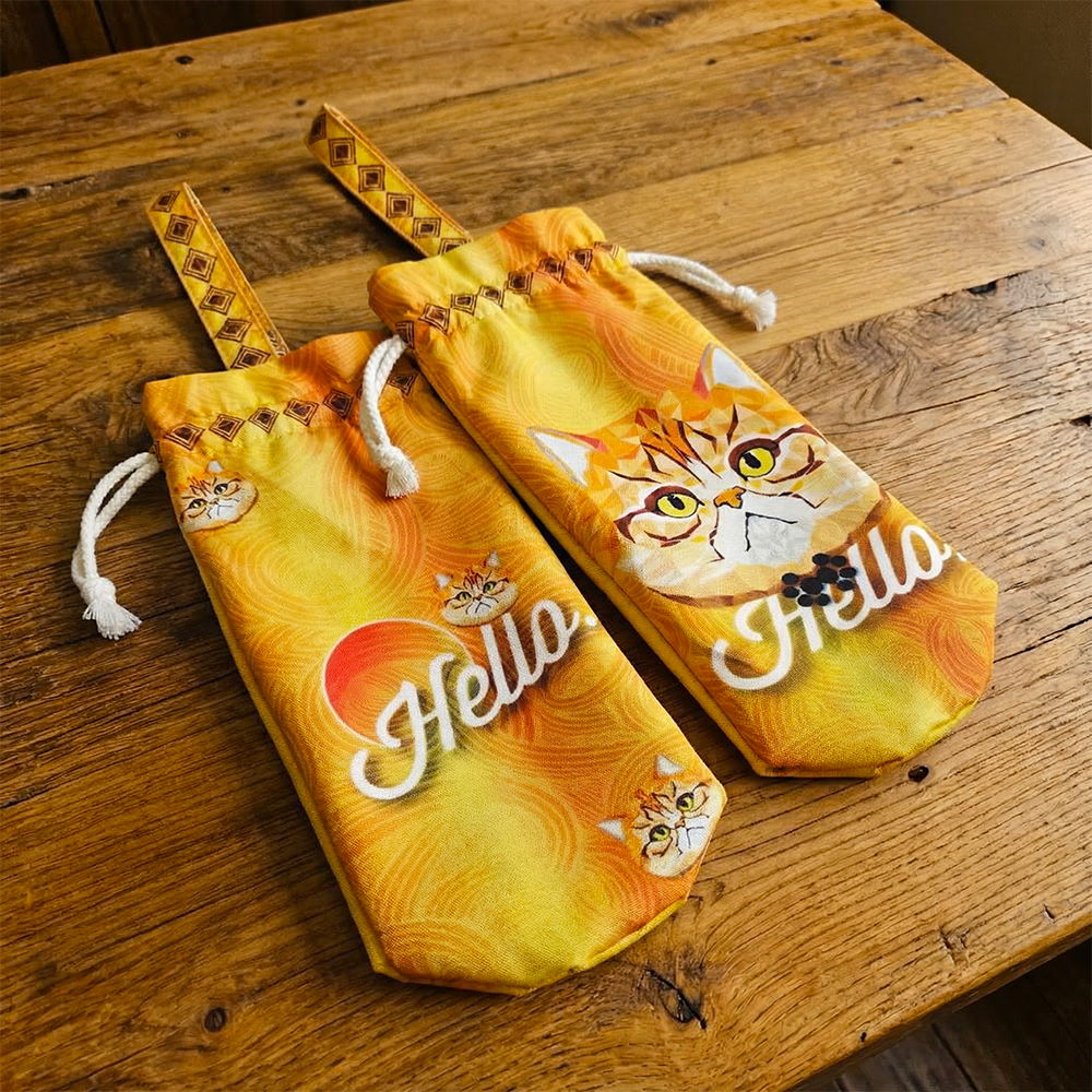 束口袋(束中間)(圓底)(單提把) 縮圖 1