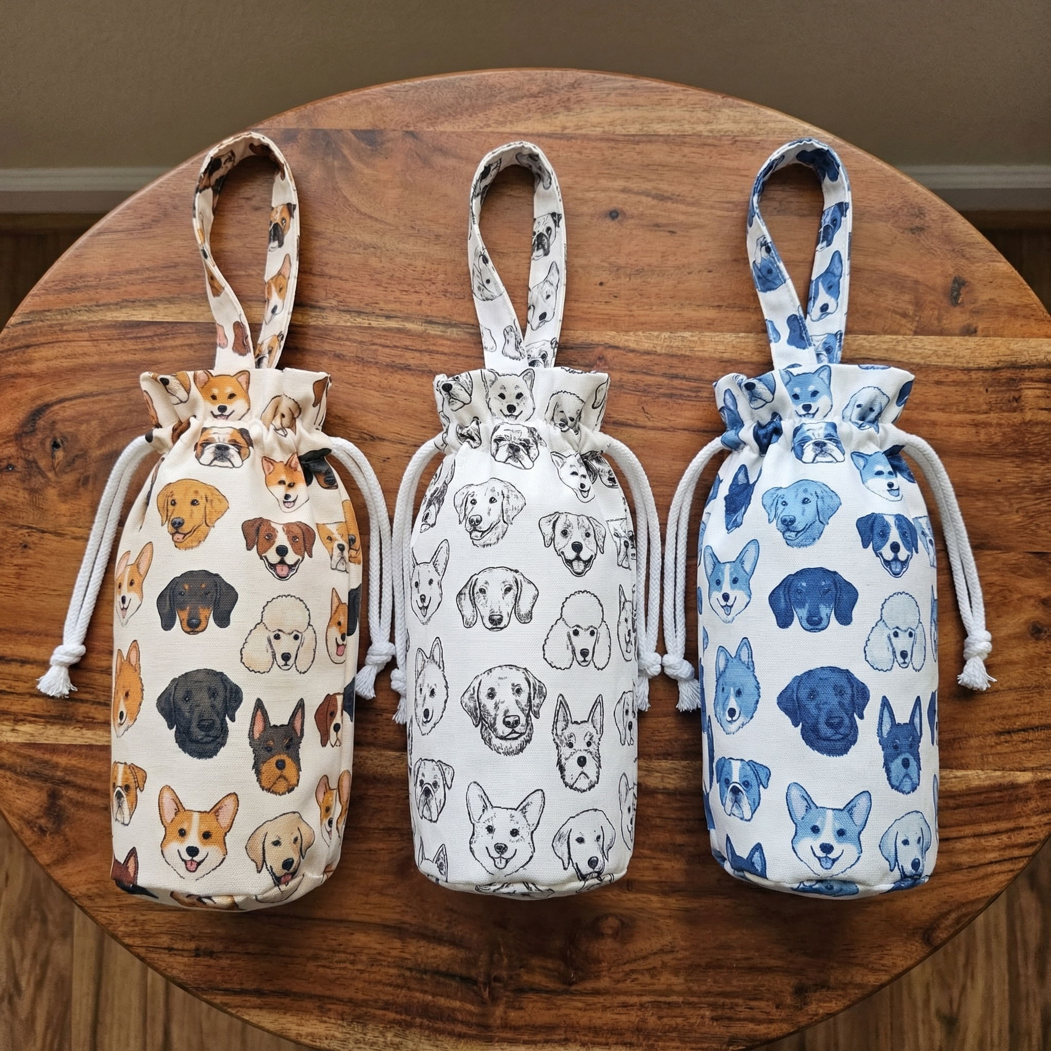 束口袋(束中間)(圓底)(單提把) 縮圖 2