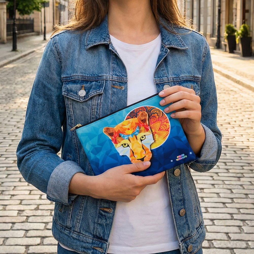 扁形拉鍊包 縮圖 1