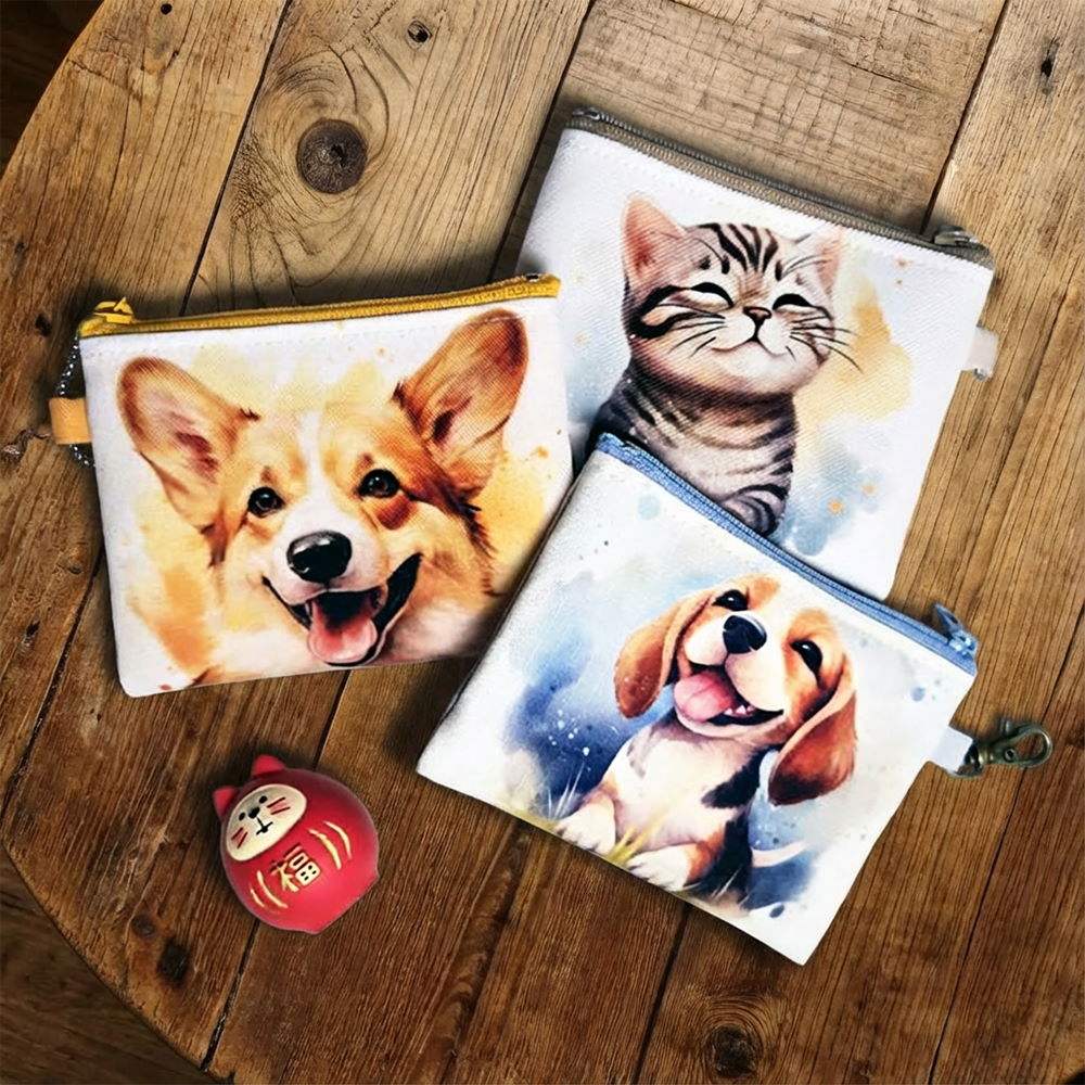 零錢包(扁形) 縮圖 1