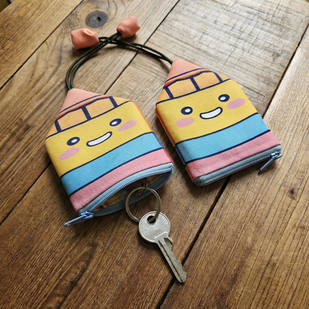 鑰匙包(拉鍊) 縮圖 1