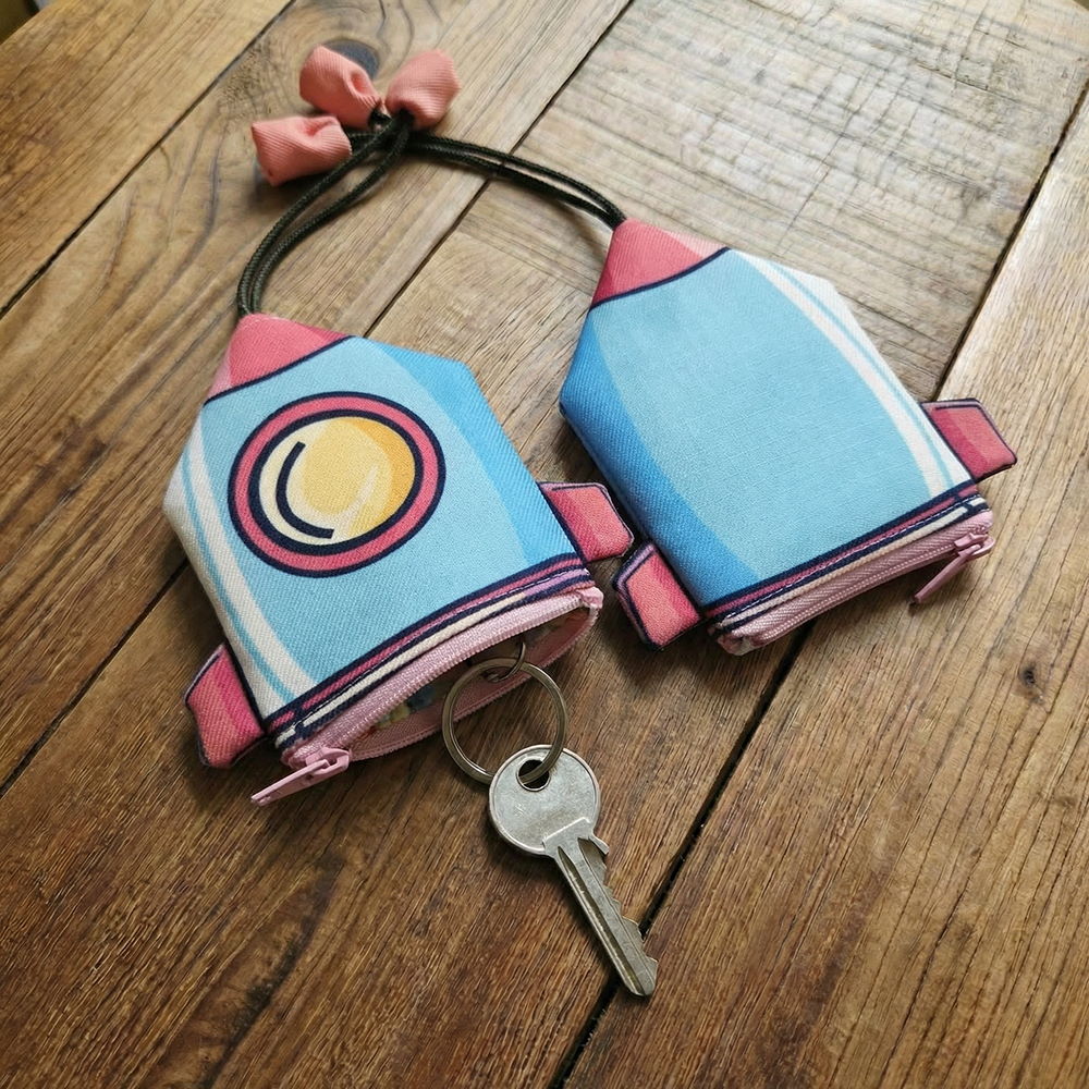 鑰匙包(拉鍊)(造型) 縮圖 1