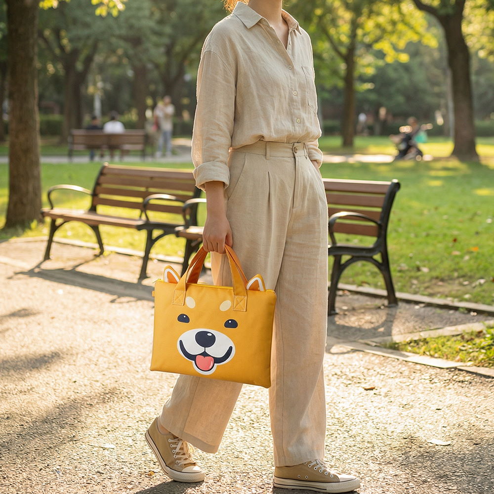 收納袋(鋪棉)(提把)(造型) 縮圖 1