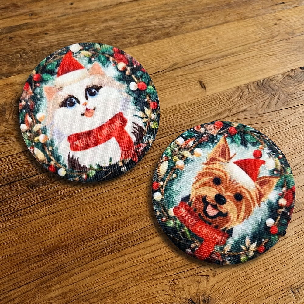 胸章(全彩布胸章)(圓形) 縮圖 1