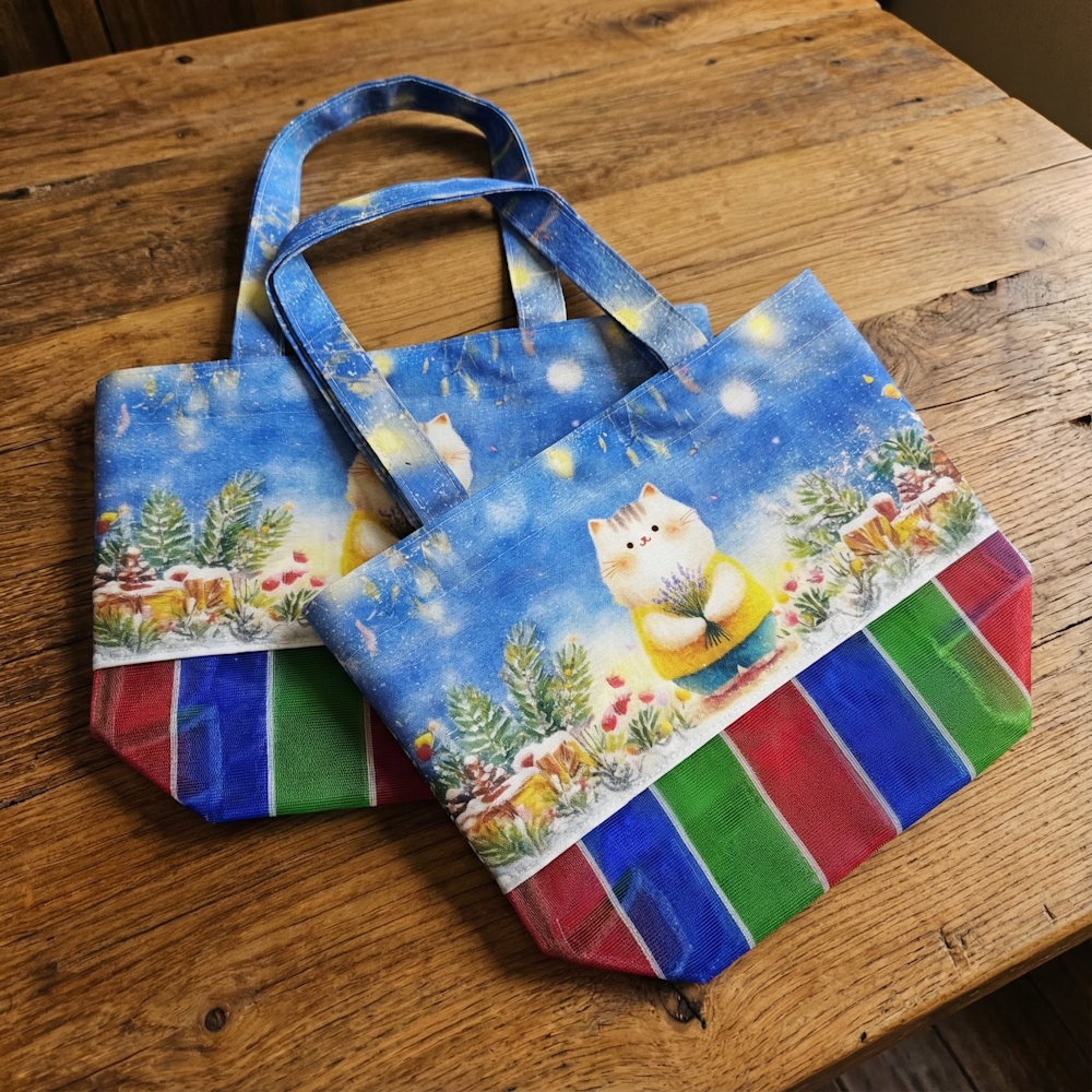 便當袋(茄芷網布) 縮圖 3