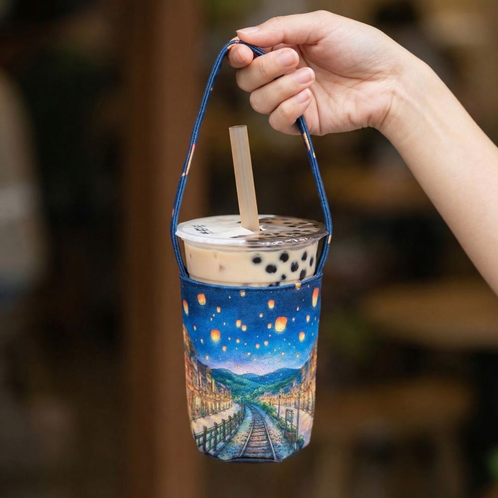 飲料提袋(雙面)(圓底) 縮圖 1