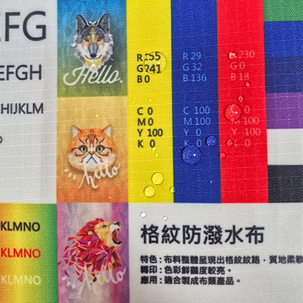 300D格紋布(防潑水) 縮圖 1