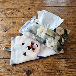 衛生紙收納袋(中開)