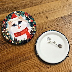 胸章(全彩布胸章)(圓形)