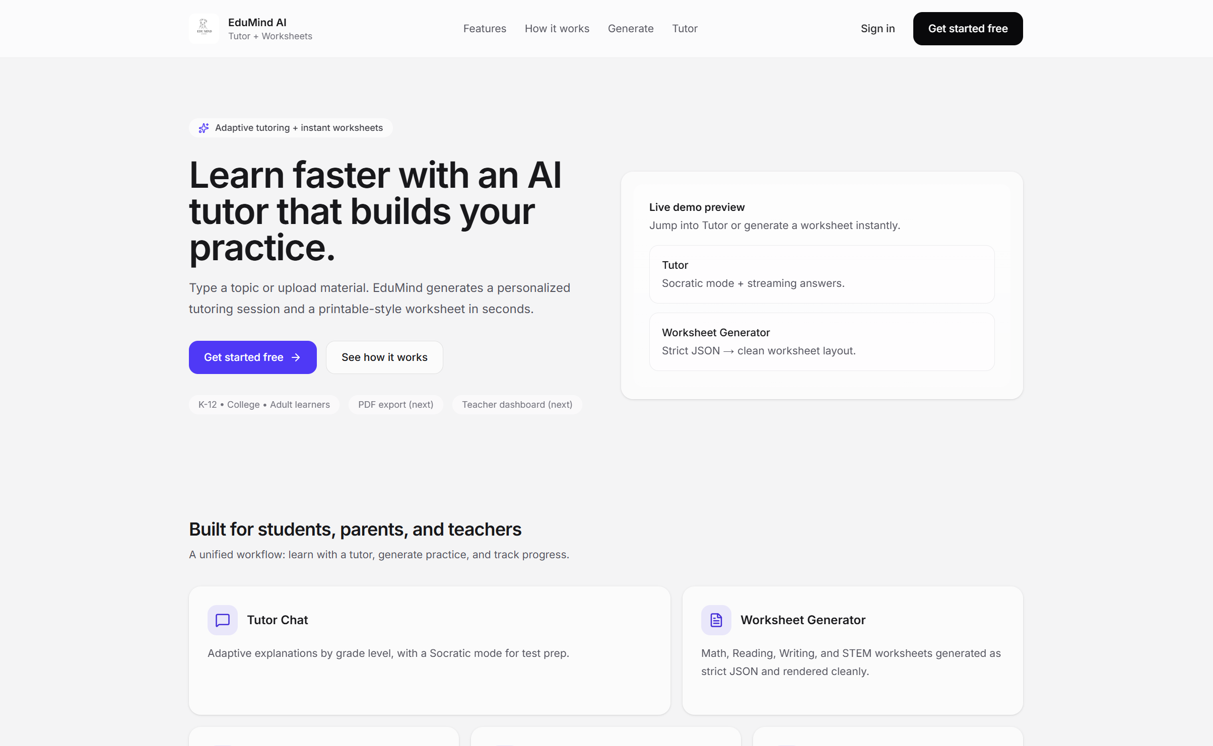 Product Dashboard Preview