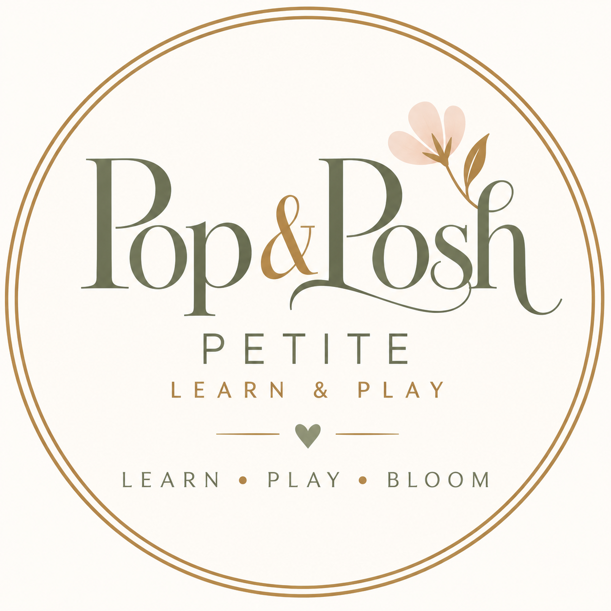 Pop & Posh Petite Learn & Play