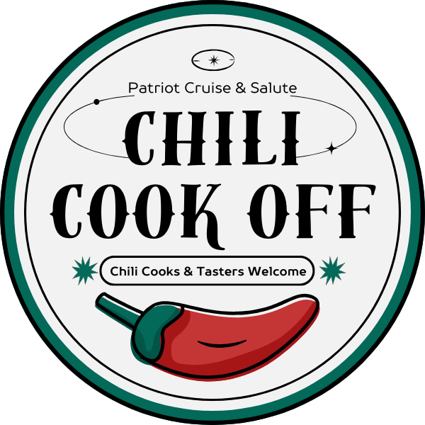 Green and Red Illustrated Chili Powder Label