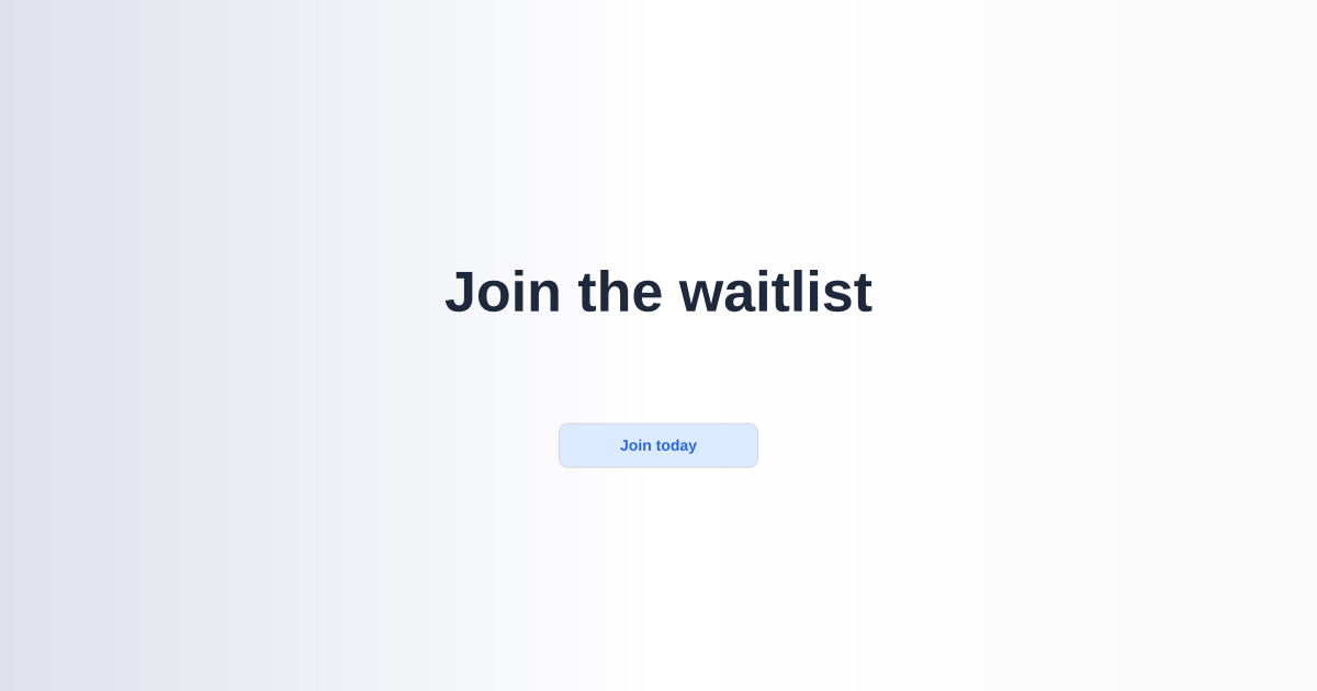 Join waitlist for Learn Corporate