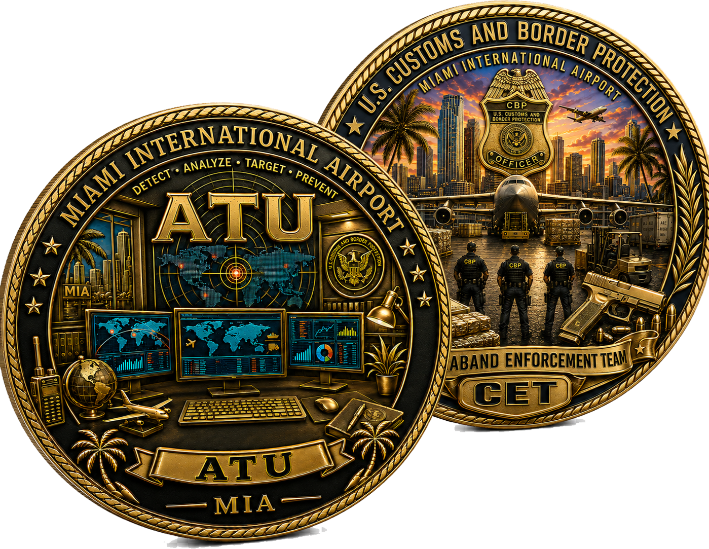 CET/ATU Challenge Coins