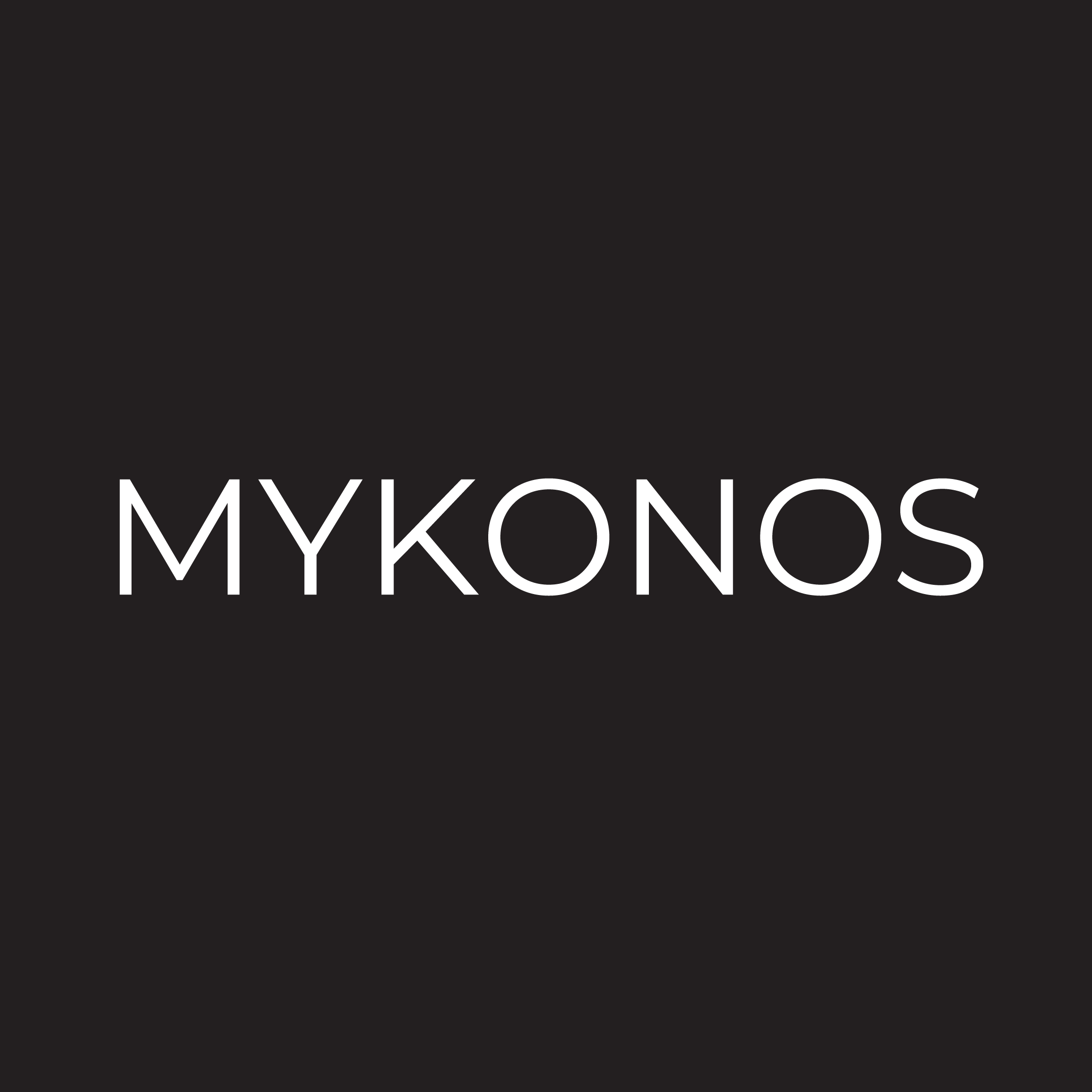 LOGO - MYKONOS_MYKONOS LOGO - White