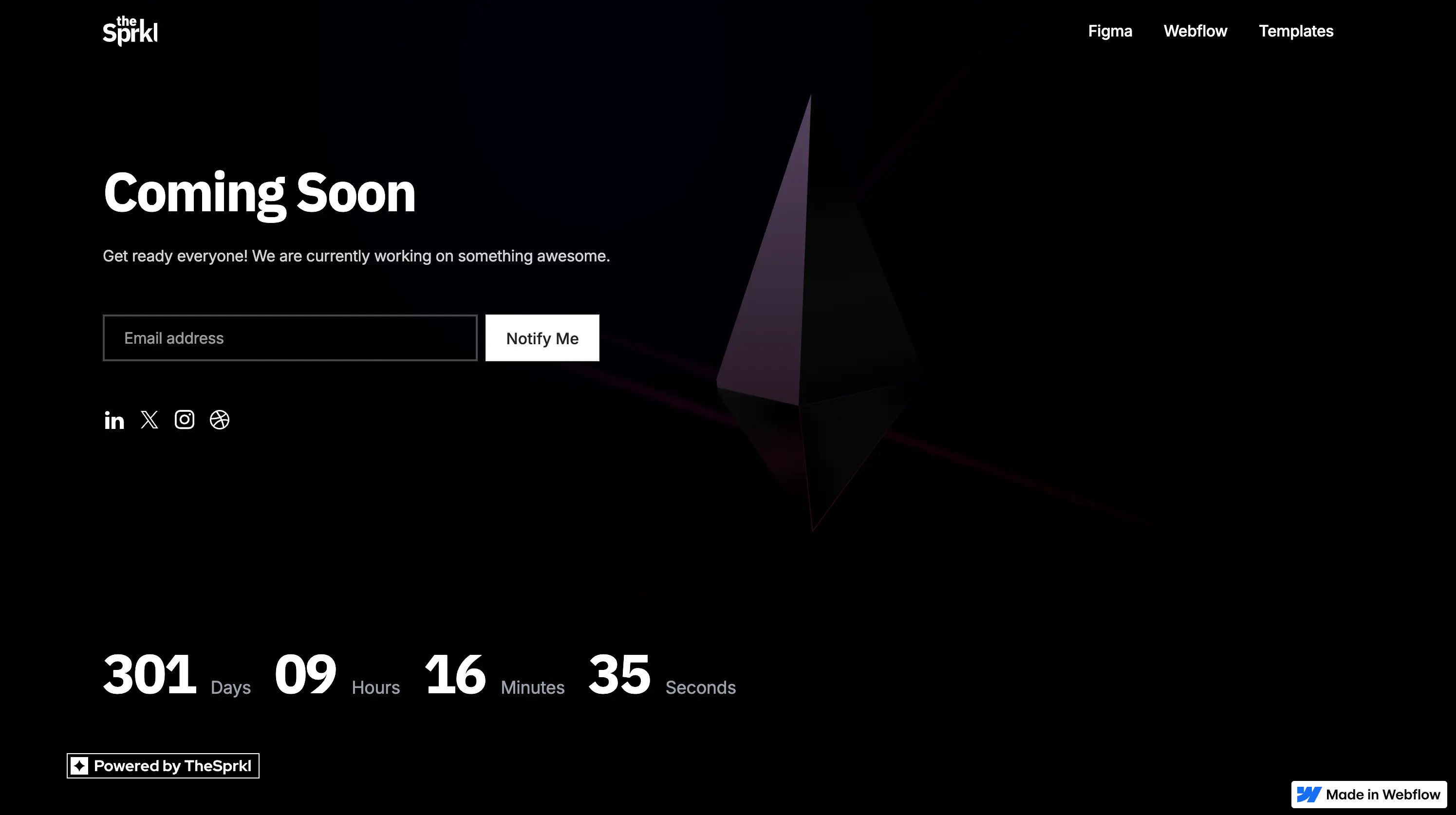 Agency-Grade Launch Page coming soon page