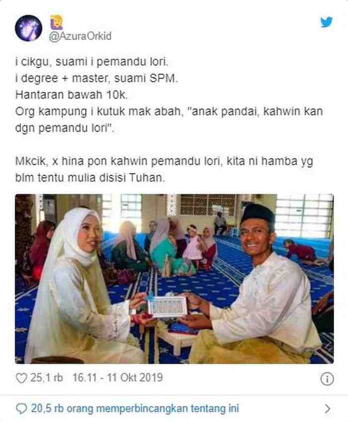 Lulusan S2 Wanita ini Dihina Tetangga Karena Menikahi Sopir Truk