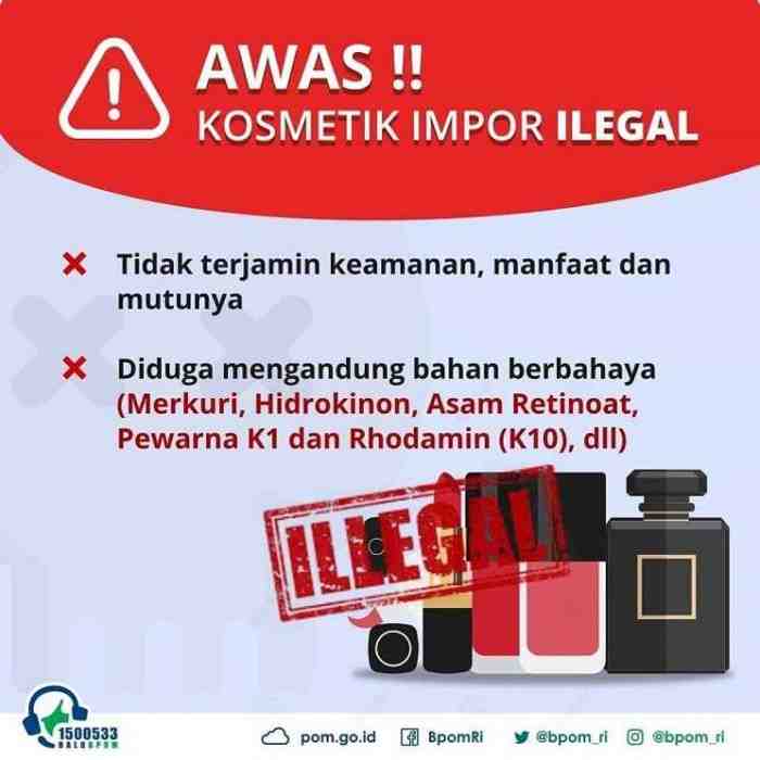 Cek No BPOM Untuk Menghindari Produk Berbahaya Cek No BPOM Untuk Menghindari Produk Berbahaya